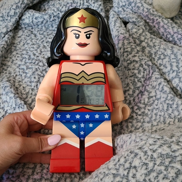 Lego Other Dc Comics Wonder Woman Lego Alarm Clock Poshmark